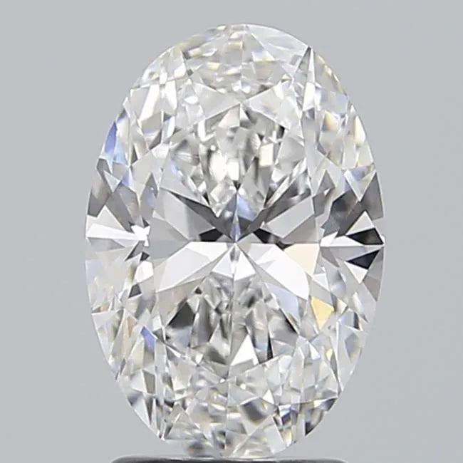 2.00ct Oval Lab Grown Diamond (Colour E, Clarity VVS2, IGI Certified)