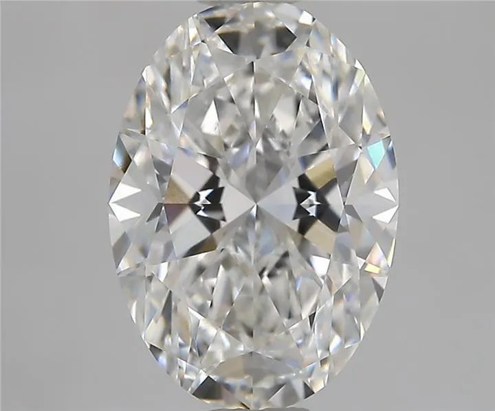 2.00ct Oval Lab Grown Diamond (Colour E, Clarity VVS2, IGI Certified)