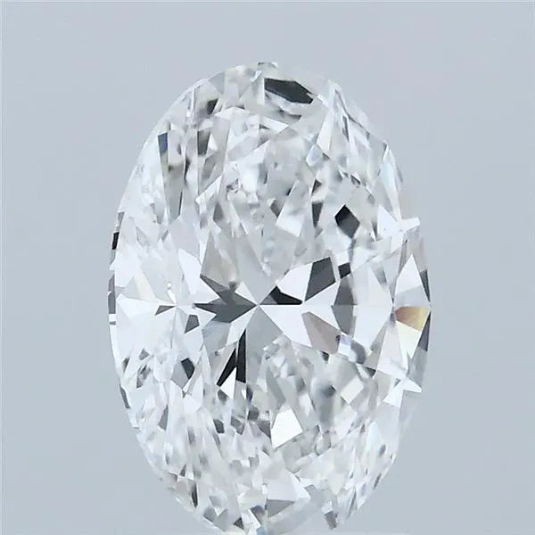 2.00ct Oval Lab Grown Diamond (Colour E, Clarity VVS2, IGI Certified)