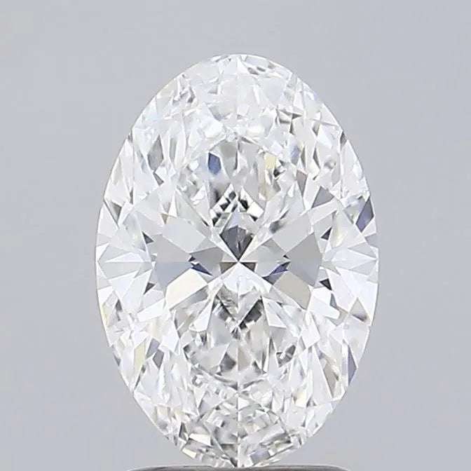 2.00ct Oval Lab Grown Diamond (Colour E, Clarity VVS2, IGI Certified)
