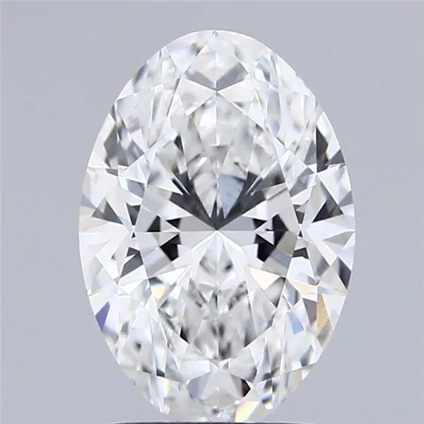 2.00ct Oval Lab Grown Diamond (Colour E, Clarity VVS2, IGI Certified)
