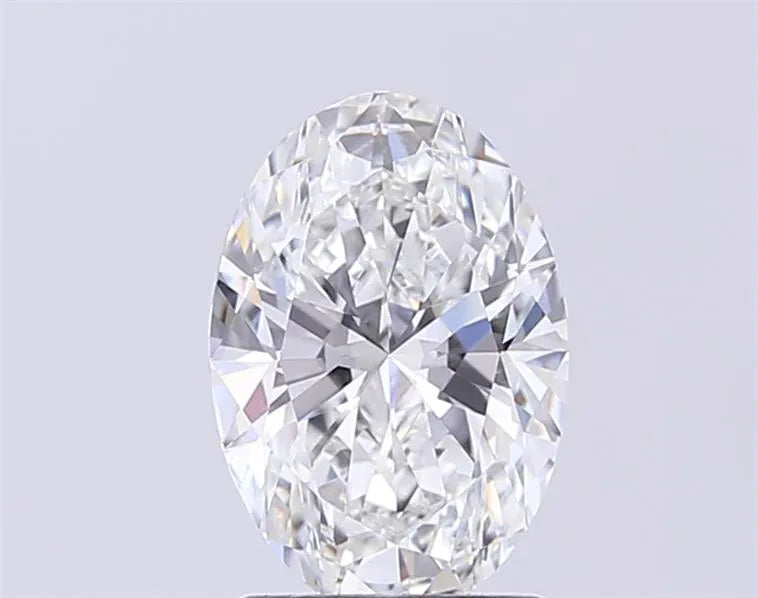 2.00ct Oval Lab Grown Diamond (Colour F, Clarity VVS1, IGI Certified)