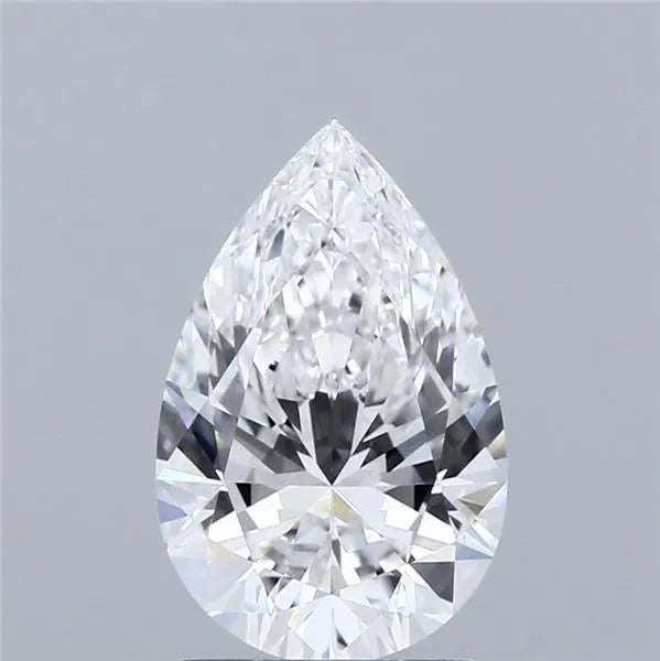 2.00ct Pear Lab Grown Diamond (Colour D, Clarity VVS1, IGI Certified)