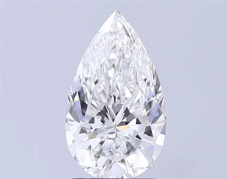 2.00ct Pear Lab Grown Diamond (Colour E, Clarity VVS2, IGI Certified)