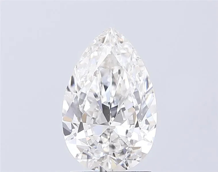 2.00ct Pear Lab Grown Diamond (Colour F, Clarity VVS2, IGI Certified)