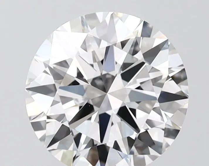 2.00ct Round Lab Grown Diamond (Colour D, Clarity VVS1, Cut EX, IGI Certified)