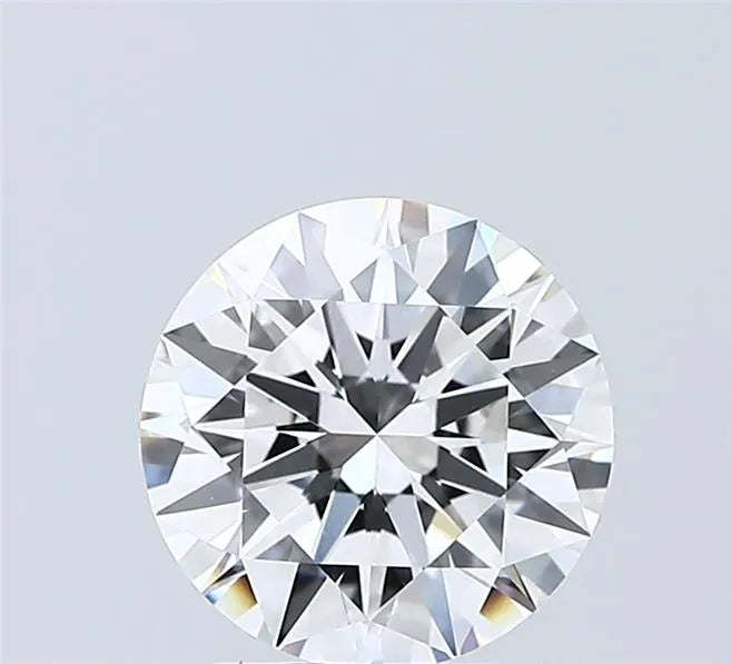 2.00ct Round Lab Grown Diamond (Colour D, Clarity VVS2, Cut EX, IGI Certified)