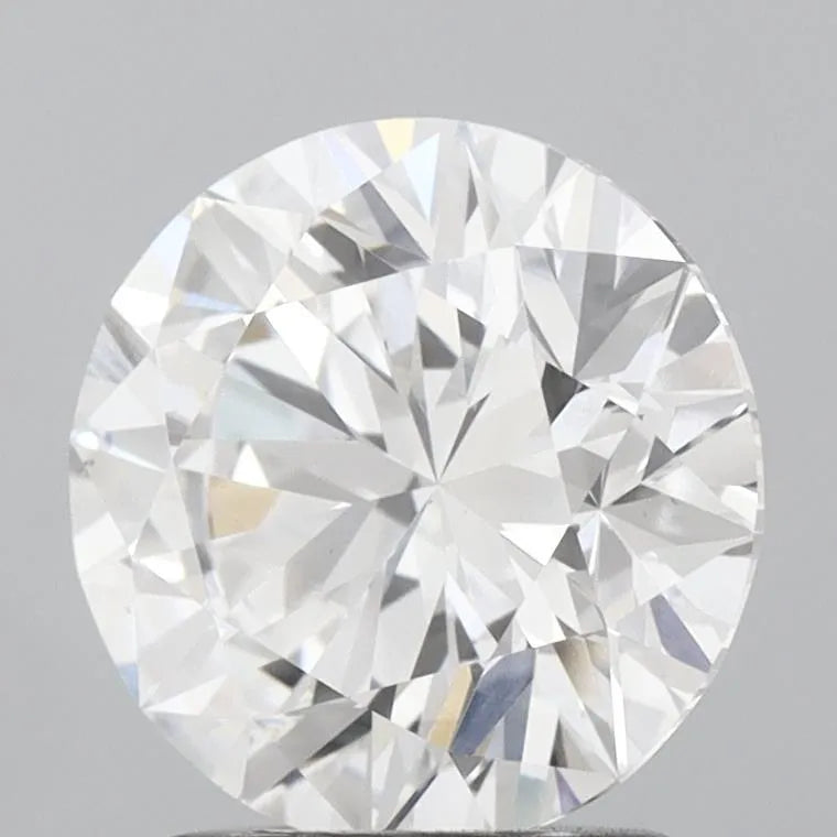 2.00ct Round Lab Grown Diamond (Colour E, Clarity VS1, Cut ID, IGI Certified)