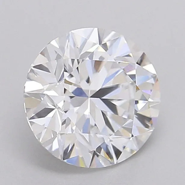 2.00ct Round Lab Grown Diamond (Colour E, Clarity VVS1, Cut EX, IGI Certified)