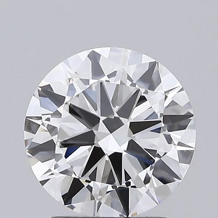 2.00ct Round Lab Grown Diamond (Colour E, Clarity VVS2, Cut EX, IGI Certified)