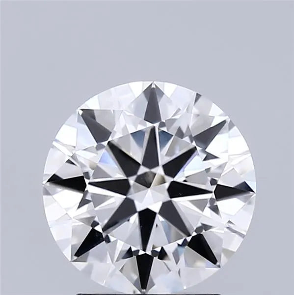 2.00ct Round Lab Grown Diamond (Colour E, Clarity VVS2, Cut EX, IGI Certified)
