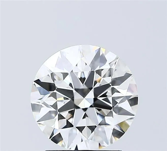 2.00ct Round Lab Grown Diamond (Colour E, Clarity VVS2, Cut EX, IGI Certified)