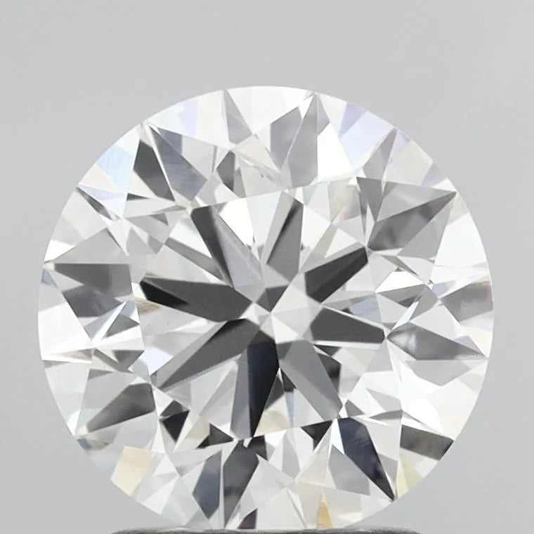 2.00ct Round Lab Grown Diamond (Colour E, Clarity VVS2, Cut ID, IGI Certified)