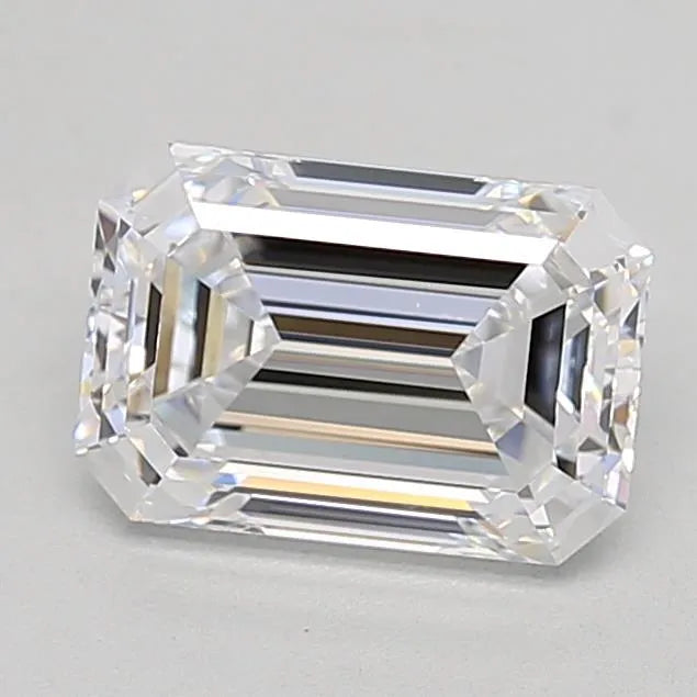 2.01ct Emerald Lab Grown Diamond (Colour D, Clarity FL, Cut EX, GIA Certified)