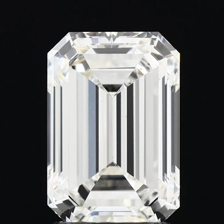 2.01ct Emerald Lab Grown Diamond (Colour E, Clarity VVS2, IGI Certified)