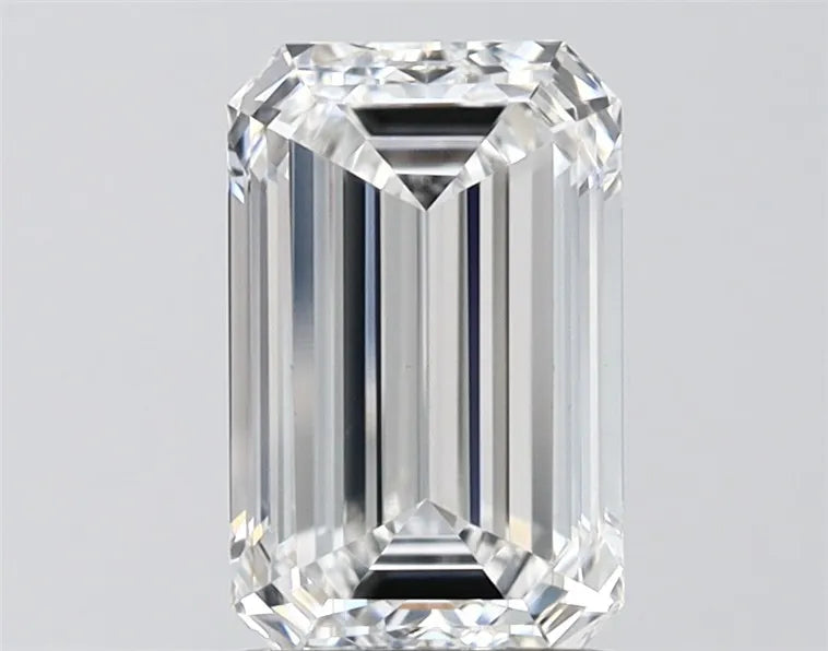 2.01ct Emerald Lab Grown Diamond (Colour E, Clarity VVS2, IGI Certified)