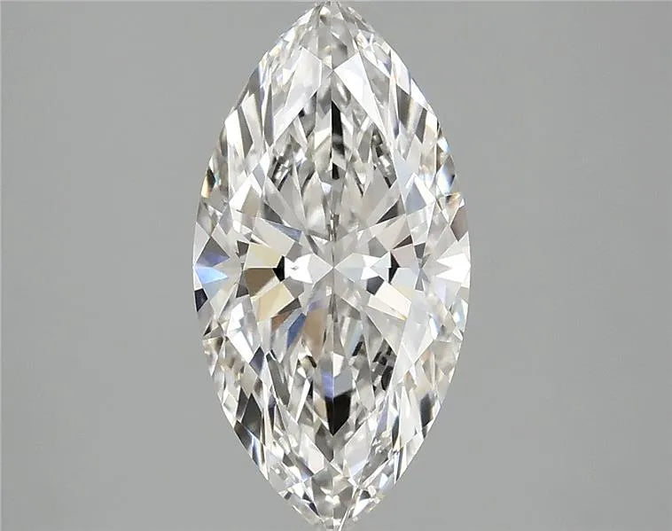 2.01ct Marquise Lab Grown Diamond (Colour G, Clarity VVS2, IGI Certified)