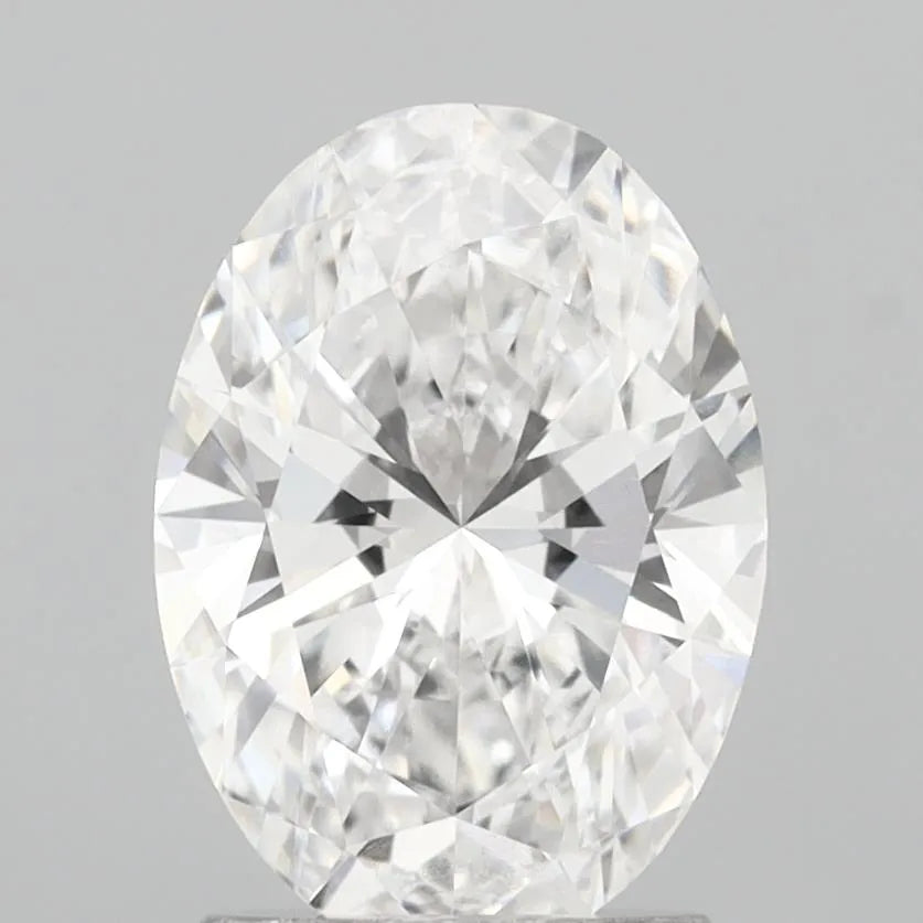 2.01ct Oval Lab Grown Diamond (Colour D, Clarity VVS2, IGI Certified)