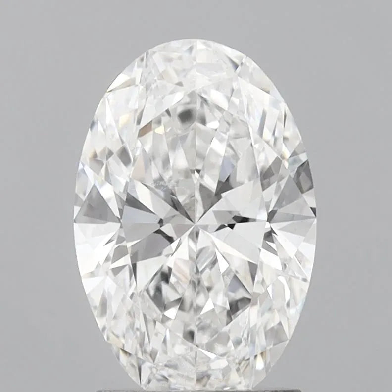 2.01ct Oval Lab Grown Diamond (Colour E, Clarity VVS2, IGI Certified)