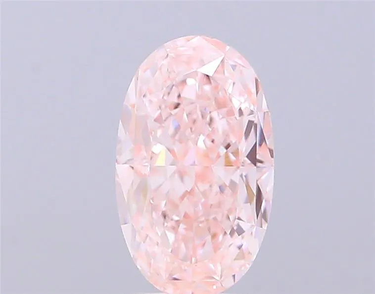 2.01ct Oval Lab Grown Diamond (Colour Fancy Intense Pink, Clarity VVS2, IGI Certified)