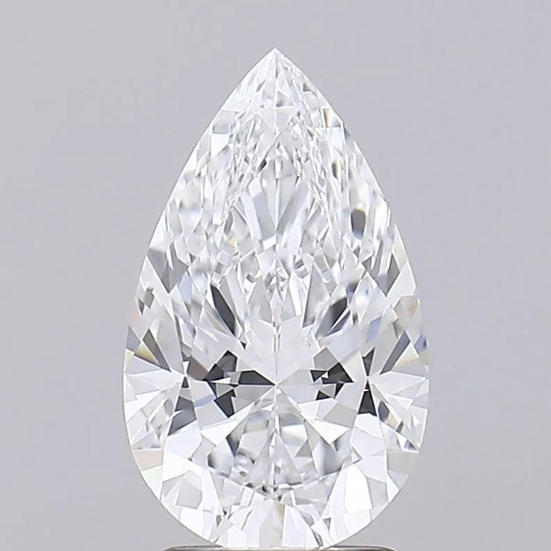 2.01ct Pear Lab Grown Diamond (Colour D, Clarity VVS1, IGI Certified)