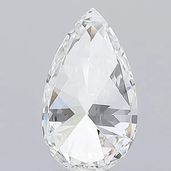 2.01ct Pear Lab Grown Diamond (Colour E, Clarity VVS2, IGI Certified)