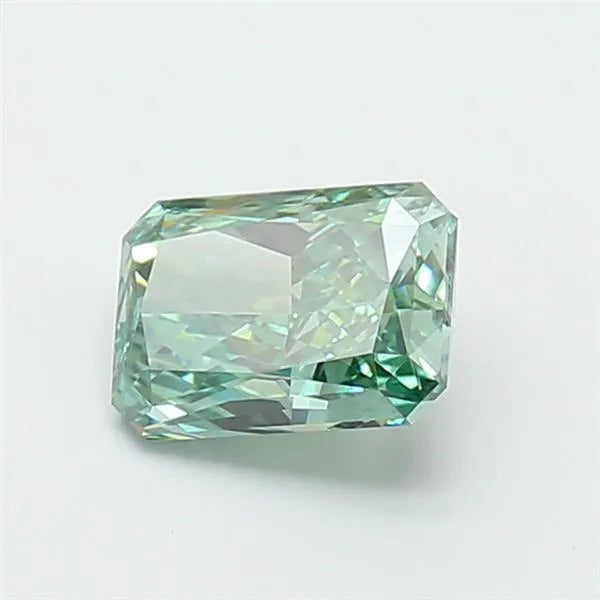 2.01ct Radiant Lab Grown Diamond (Colour Fancy Vivid Green, Clarity VS1, IGI Certified)