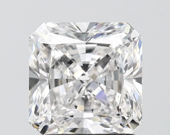 2.01ct Square radiant Lab Grown Diamond (Colour E, Clarity VVS2, IGI Certified)