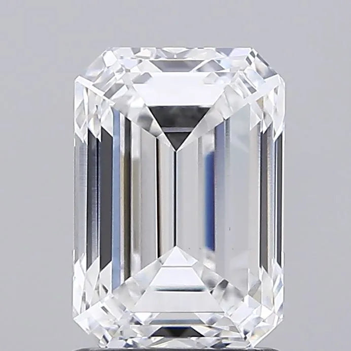 2.02ct Emerald Lab Grown Diamond (Colour D, Clarity VVS2, IGI Certified)