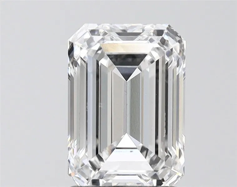 2.02ct Emerald Lab Grown Diamond (Colour D, Clarity VVS2, IGI Certified)