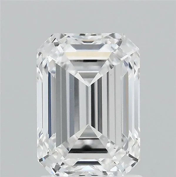 2.02ct Emerald Lab Grown Diamond (Colour D, Clarity VVS2, IGI Certified)
