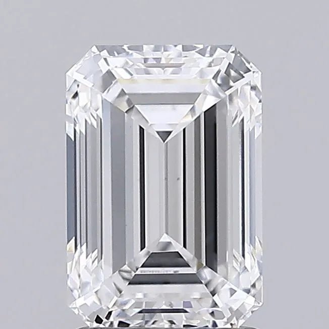 2.02ct Emerald Lab Grown Diamond (Colour E, Clarity VVS2, IGI Certified)