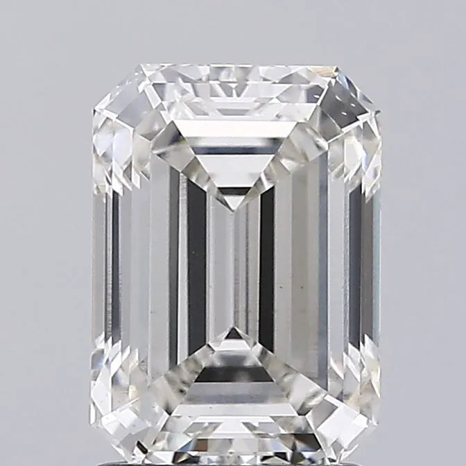 2.02ct Emerald Lab Grown Diamond (Colour G, Clarity VS1, IGI Certified)