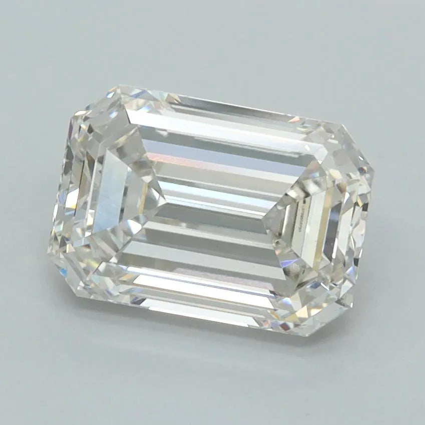 2.02ct Emerald Lab Grown Diamond (Colour G, Clarity VVS1, IGI Certified)