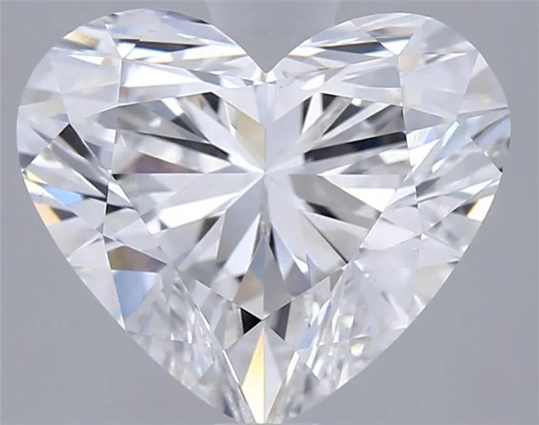 2.02ct Heart Lab Grown Diamond (Colour E, Clarity VVS2, IGI Certified)