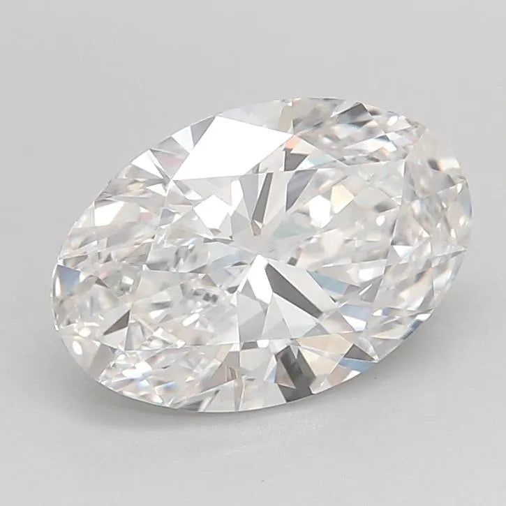 2.02ct Oval Lab Grown Diamond (Colour D, Clarity VVS2, IGI Certified)