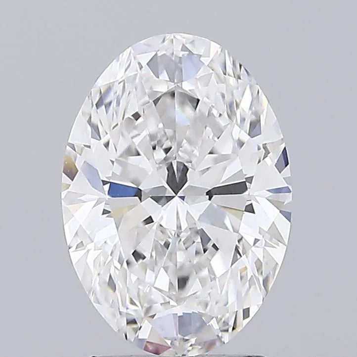 2.02ct Oval Lab Grown Diamond (Colour D, Clarity VVS2, IGI Certified)