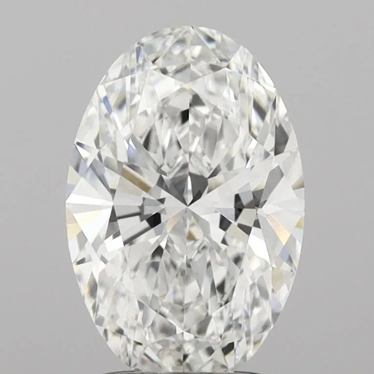 2.02ct Oval Lab Grown Diamond (Colour E, Clarity VVS2, IGI Certified)