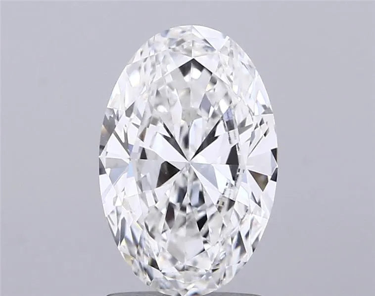 2.02ct Oval Lab Grown Diamond (Colour E, Clarity VVS2, IGI Certified)