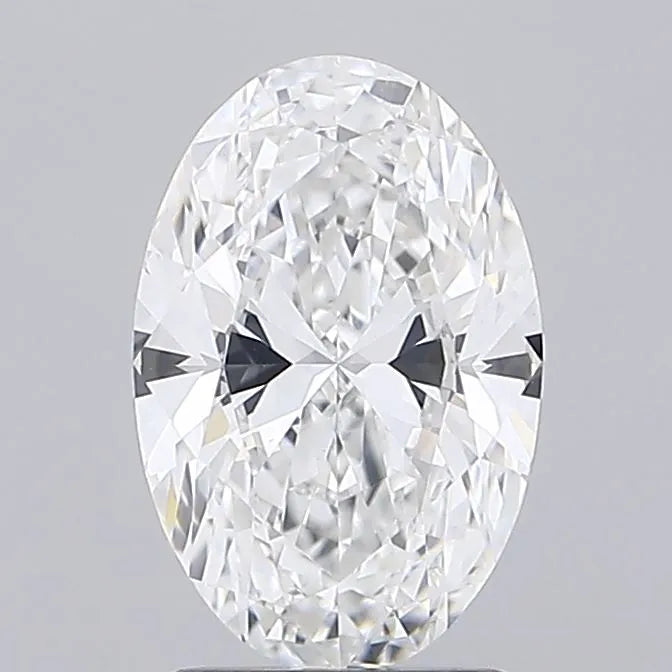 2.02ct Oval Lab Grown Diamond (Colour E, Clarity VVS2, IGI Certified)