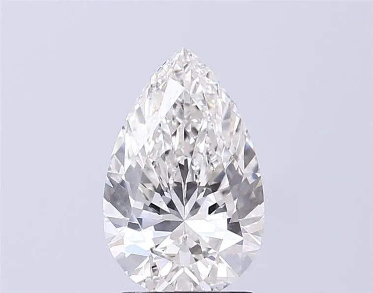 2.02ct Pear Lab Grown Diamond (Colour G, Clarity VVS2, IGI Certified)