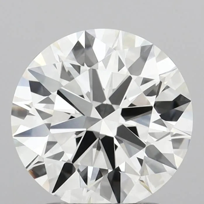 2.02ct Round Lab Grown Diamond (Colour G, Clarity VVS2, Cut ID, IGI Certified)