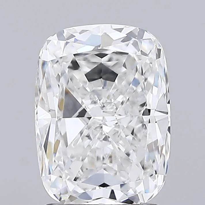 2.03ct Cushion modified Lab Grown Diamond (Colour E, Clarity VVS2, IGI Certified)