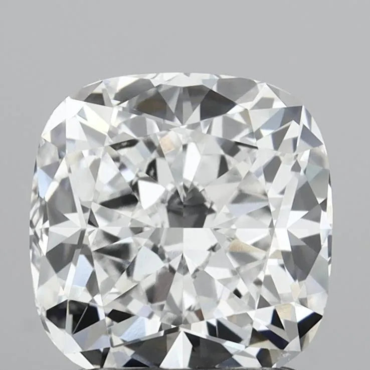 2.03ct Cushion modified Lab Grown Diamond (Colour E, Clarity VVS2, IGI Certified)