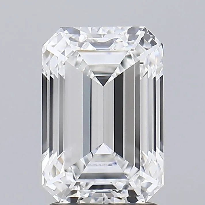 2.03ct Emerald Lab Grown Diamond (Colour E, Clarity VVS2, IGI Certified)