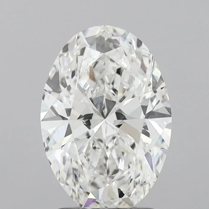 2.03ct Oval Lab Grown Diamond (Colour E, Clarity VVS2, IGI Certified)