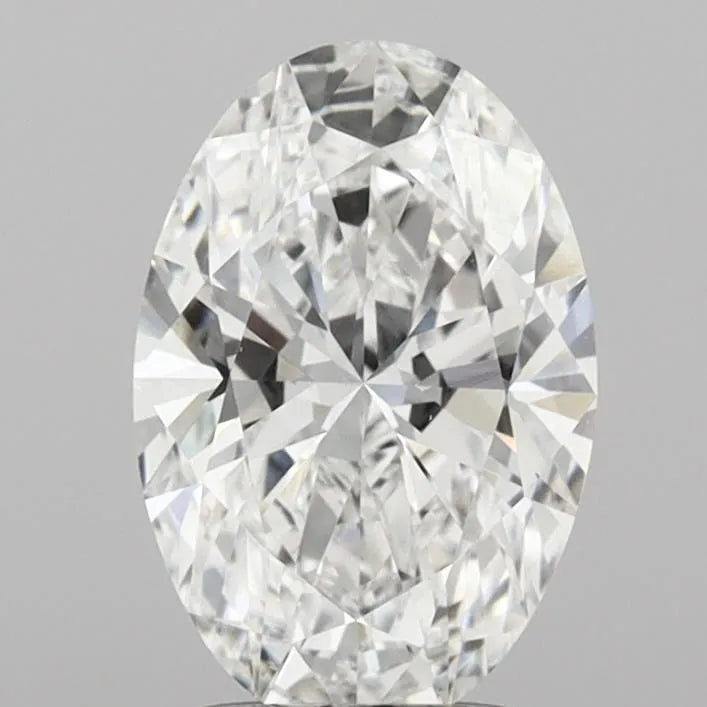 2.03ct Oval Lab Grown Diamond (Colour E, Clarity VVS2, IGI Certified)