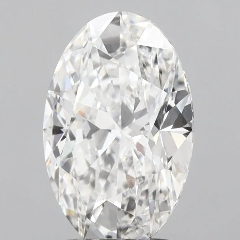2.03ct Oval Lab Grown Diamond (Colour E, Clarity VVS2, IGI Certified)