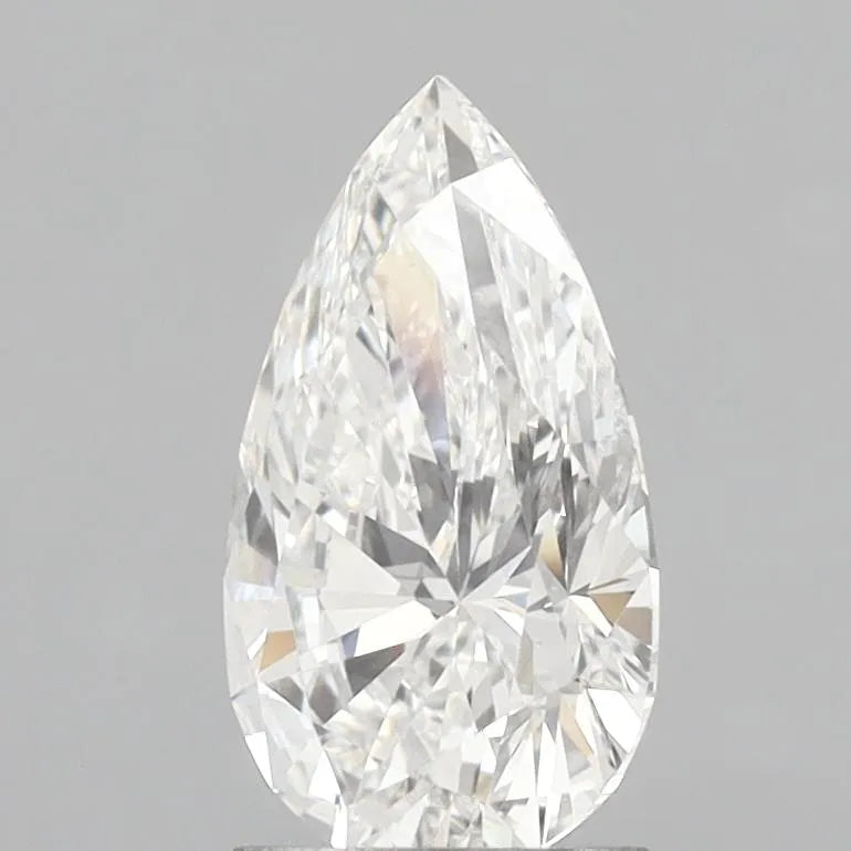 2.03ct Pear Lab Grown Diamond (Colour E, Clarity VVS2, IGI Certified)