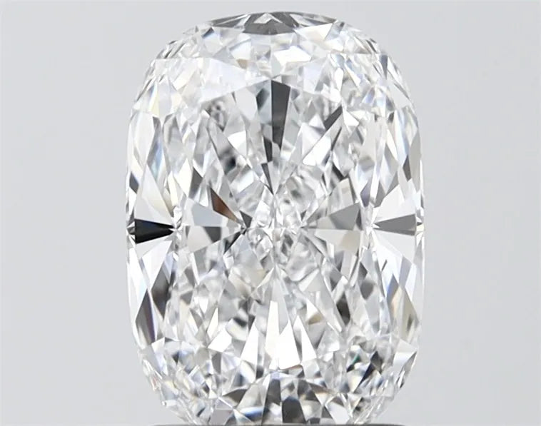 2.04ct Cushion modified Lab Grown Diamond (Colour D, Clarity VVS2, IGI Certified)